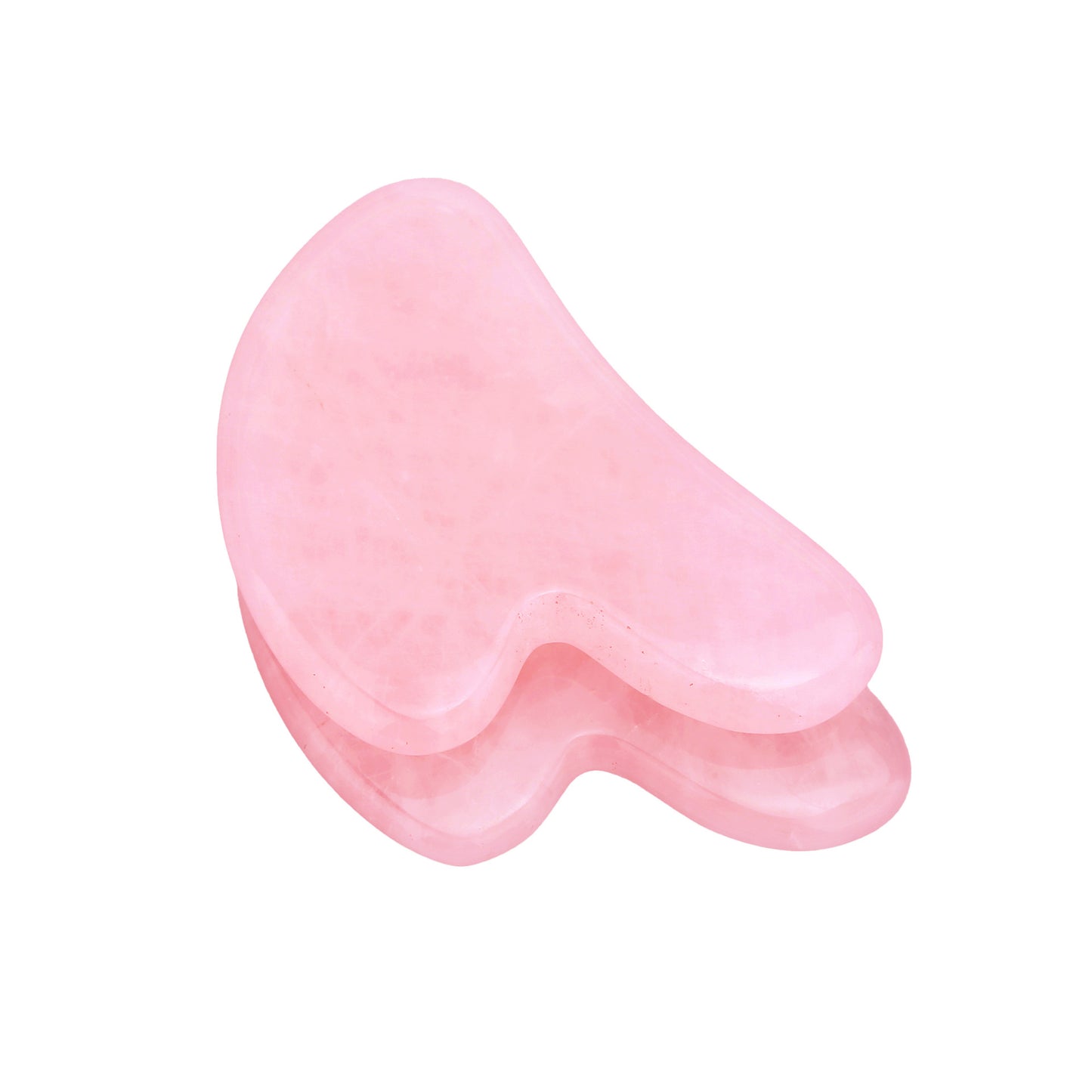 Natural Pink Crystal Guasha Board for Body Massage