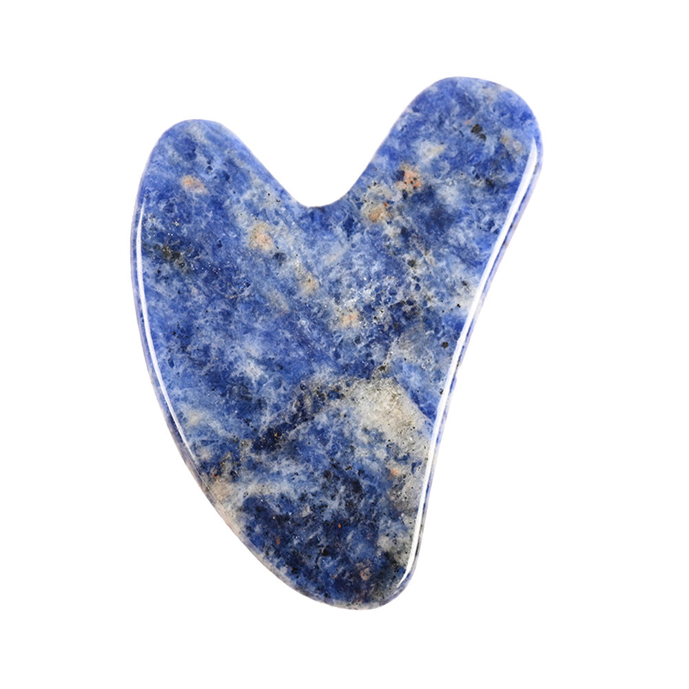 Natural Pink Crystal Guasha Board for Body Massage
