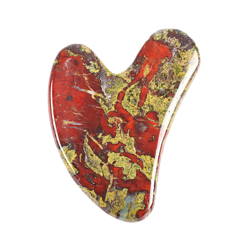 Natural Pink Crystal Guasha Board for Body Massage